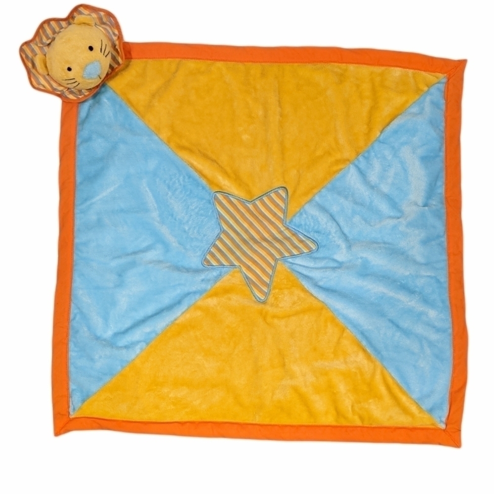 Ganz Lion Baby Buddies Security Blanket Lovey 26”x25”
